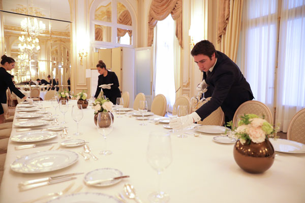 L’Art de la table au cœur du Ritz